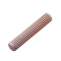 Miniatyrbilde 3 av 5: 100 stk. 6/8/10 mm Tredybler Rillede Solid Konstruksjon Trebearbeiding Massivt Tre Fasfasede Runde Sporede Plugger for Håndverk Mengxi 10mm