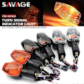 Miniatyrbillede 2 af 4: Blinklysindikatorlampe til Honda Cbr1100xx Cbr900rr Cbr 1000 125r Cb600f Cb900f Rvt Hornet Motorcykeltilbehør Lampe Pære Clear