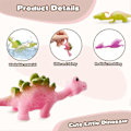 Miniatyrbillede 3 af 5: 10 stk. Lingshot Dinosaur Fingerlegetøj Flyvespil Stressresistent Elastisk-God kvalitet