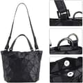 Håndtasker Kvinder Geometrisk Taske Mat Sort Dametaske Skuldertasker Crossbody Tasker Til Kvinder