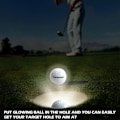 Miniatyrbild 3 av 4: 6 st LED Golfbollar Självlysande Golfbollar, Blinkande Självlysande Golfboll, Nattglöd Blinkar Upp, Långvarig Ljusstark Nattsport, Slumpmässiga Färger