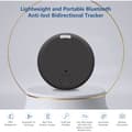 Miniatyrbillede 2 af 5: ITAG GPS Tracker, Nøgle- og Genstandsfinder, Seneste 2025 Bærbar Anti-tab Bluetooth Tag til iOS/Android. Hvid White