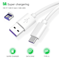 Miniatyrbild 2 av 8: 3x 5A USB 3.1 A - USB C SuperCharge 2M Vit en storlek