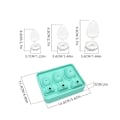 Miniatyrbilde 4 av 4: Prank Butt Plug-formede Isbiter Skuffer Silikonform for DIY Kake Sjokolade Godteri begie