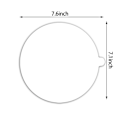 Miniatyrbilde 2 av 5: Loppefelle Refill Disker Erstatning Limbrett 12 Pakning, 18 cm Passer De Fleste Modeller Sticky Dome Loppe Veggedyrfeller