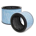Miniatyrbillede 4 af 5: Til Instant AP200 F200 Filter 3-i-1 HEPA Udskiftningsfiltre HEPA Filter & Højeffektivt Aktivt Kulfilter 1 stk
