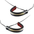 Motorcykel LED Gaffel Blinkers DRL Varningsljus