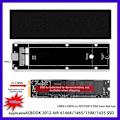 Miniatyrbilde 4 av 5: For 2012 Air A1425 A1398 A1465 A1466 SSD Kabinett USB3.2 GEN2 6Gbps M.2 SATA SSD Boks SSD Kabinett A-C
