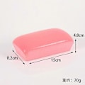 Miniatyrbilde 2 av 5: Klebrig brød Squishy, Klebrig toast Squishy, Toast skivet brød stressleke pink rectangular