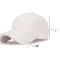 Miniatyrbilde 2 av 5: Kunstig lammeull baseballcaps Varm vinter Teddy riper