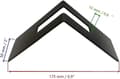 Miniatyrbilde 2 av 5: Kaffefilterpapirholder, kaffepapirbeholder i rustfritt stål (sølv) black