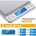 Miniatyrbilde 3 av 5: Digital Plattformvekt 0,1g/3000g