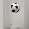 Miniatyrbild 5 av 5: Väggklocka med fotbollstema för sovrum, vardagsrum, väckarklocka, present till barn
