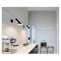 Miniatyrbild 4 av 4: Nordisk Modern Vägglampa med Strömbrytare Läslampa Stilren Design Justerbar Svart E27 för Sovrum Vardagsrum - I Lager