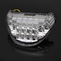 Miniatyrbilde 4 av 5: LED Baklys Blinklys For Kawasaki ZX12R Ninja ZX-12R 2000-2005 Motorsykkel Tilbehør Integrert Blinklys Lampe Smoke Style 2