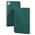 Pikkukuva 4 / 5: iPad Air 11 (2024) (M2) Bluetooth-näppäimistö Magneettinen Ripustus PC+PU Nahka Tablet-kotelo - Vihreä Multicolor Green