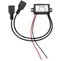 Miniatyrbild 1 av 5: DC-omvandlare 12V till 5V 3A Dubbel 2 USB till Automatisk Regulator Spänningssteg