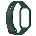 Miniatyrbillede 1 af 5: Integreret silikone urrem til Redmi Band 2 Dark Green