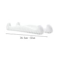 Pikkukuva 2 / 5: Jääluistinten suojukset jääkiekkoluistimille ja taitoluistimille, sitruunankeltainen White for EU Size 34 to 40