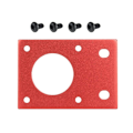 Miniatyrbillede 1 af 5: NEMA 17 Monteringsbeslag 42 Steppermotor Beslag Aluminium Plade Monteringsholder Red
