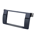 Miniatyrbillede 1 af 5: Til 3-Serie E46 1998-2005 2Din Audio Panel Modifikationspanel DVD Navigationspanel Ramme Bil Fasci
