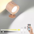 Miniatyrbilde 1 av 5: Glowright Lights, Glow Right Vegglamper, Dobbeltsidig Lys, 40t Maksimal Utladning Wood-Regular model 2PCS