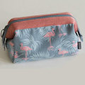 Miniatyrbillede 1 af 8: Dame Rejse Flamingo Makeup Taske Pige Kosmetik Taske Makeup Beau 1 1