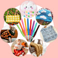 Miniatyrbild 5 av 5: Virka-kit för nybörjare vuxna, stickningsstartpaket för vuxna, inklusive 0,6-6,0 mm metallvirknålar, ull, fodral och sticktillbehör