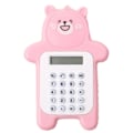 Miniatyrbillede 1 af 5: Mode Dyreformet Lommeregner 8 Display Bits Bærbar Tæller til Skole Pink