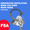 Miniatyrbild 2 av 4: F5A Andningsmask Bekväm Multifunktionell Näsmask för Patientanvändning M