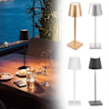 Miniatyrbilde 1 av 5: LED Bordlampe, Berøring På/Av, Berøringsdimbar, For Bar Restaurant Dekor Black