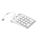 Miniatyrbilde 1 av 5: Det bærbare USB numeriske tastaturet, eksternt numerisk tastatur med 3 USB 2.0-porter for iMac, MacBook Air, MacBook Pro, MacBook, Mac Mini, PC og bærbare datamaskiner