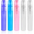 Sprayflaske - Pakke med 5 - Plastik - Genopfyldelig - Rejse og Duft - 5 ml