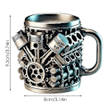 Miniatyrbild 5 av 5: V8 Motorer Rostfritt Stål Mugg, Personlig V Rostfritt Stål Kaffemugg V8