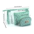 Miniatyrbillede 2 af 8: PVC Kosmetikpose Tryk Makeup Pouch GRÅ grå grey