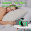 Miniatyrbild 3 av 4: Digital Väckarklocka för Sovrum, Sängklocka med Modern Böjd Design för Tunga Sovare, 2 Ljusstyrkor, 12/24H, Snooze
