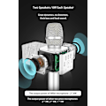 Miniatyrbild 8 av 8: LAGERRENSNING Bluetooth karaoke mikrofon 12W inbyggda högtalare – X37