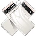 Miniatyrbild 1 av 6: Google Pixel 7a Genomskinligt Mjukt TPU Skal Transparent