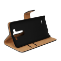 Pikkukuva 4 / 6: LG G5 Läder Plånboksfodral - Svart / Brun Brown