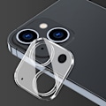 Miniatyrbillede 4 af 4: iPhone 14 / 14 Plus Kamera Linsskydd Härdat Glas 0,2mm Transparent