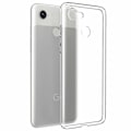 Miniatyrbillede 3 af 5: Google Pixel 3a Transparent Mjuk TPU Skal Transparent