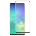 Miniatyrbillede 1 af 6: Samsung Galaxy S10 Plus Heltäckande 3D Härdat Glas Skärmskydd Transparent