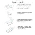 Miniatyrbillede 6 af 6: 2-Pak OnePlus 10T 5G Skærmbeskytter i Hærdet Glas 0,3mm Transparent