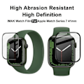 Miniatyrbillede 3 af 6: 2-Pack Apple Watch 7/8 41mm Heltäckande 3D Härdat Skärmskydd Transparent