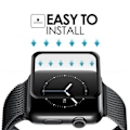 Miniatyrbild 4 av 7: 2-Pack Apple Watch 6 40 mm Heltäckande 3D Härdat Glas Skärmskydd Transparent