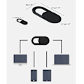 Pikkukuva 6 / 8: Webbkamera skydd - Webcam Privacy Cover Slider