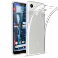 Miniatyrbillede 2 af 5: Google Pixel 3a Transparent Mjuk TPU Skal Transparent