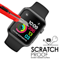 Pikkukuva 6 / 7: Apple Watch 5 40mm Heltäckande 3D Härdat Glas Skärmskydd Transparent