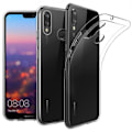 Miniatyrbild 1 av 2: Huawei P20 Transparent Mjuk TPU Skal Transparent