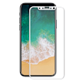 Pikkukuva 1 / 5: Heltäckande iPhone XS Härdat Glas Skärmskydd 0,2mm Transparent